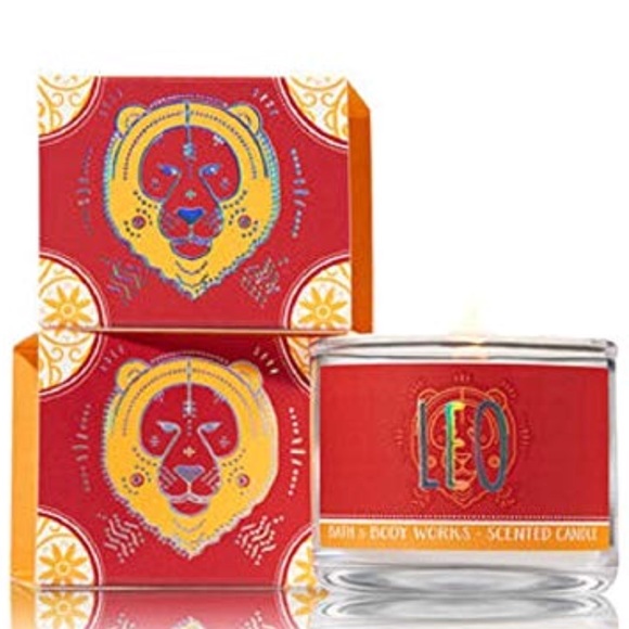 Bath & Body Works | Accents | Bath Body Works Zodiac Mini Candle Leo ...
